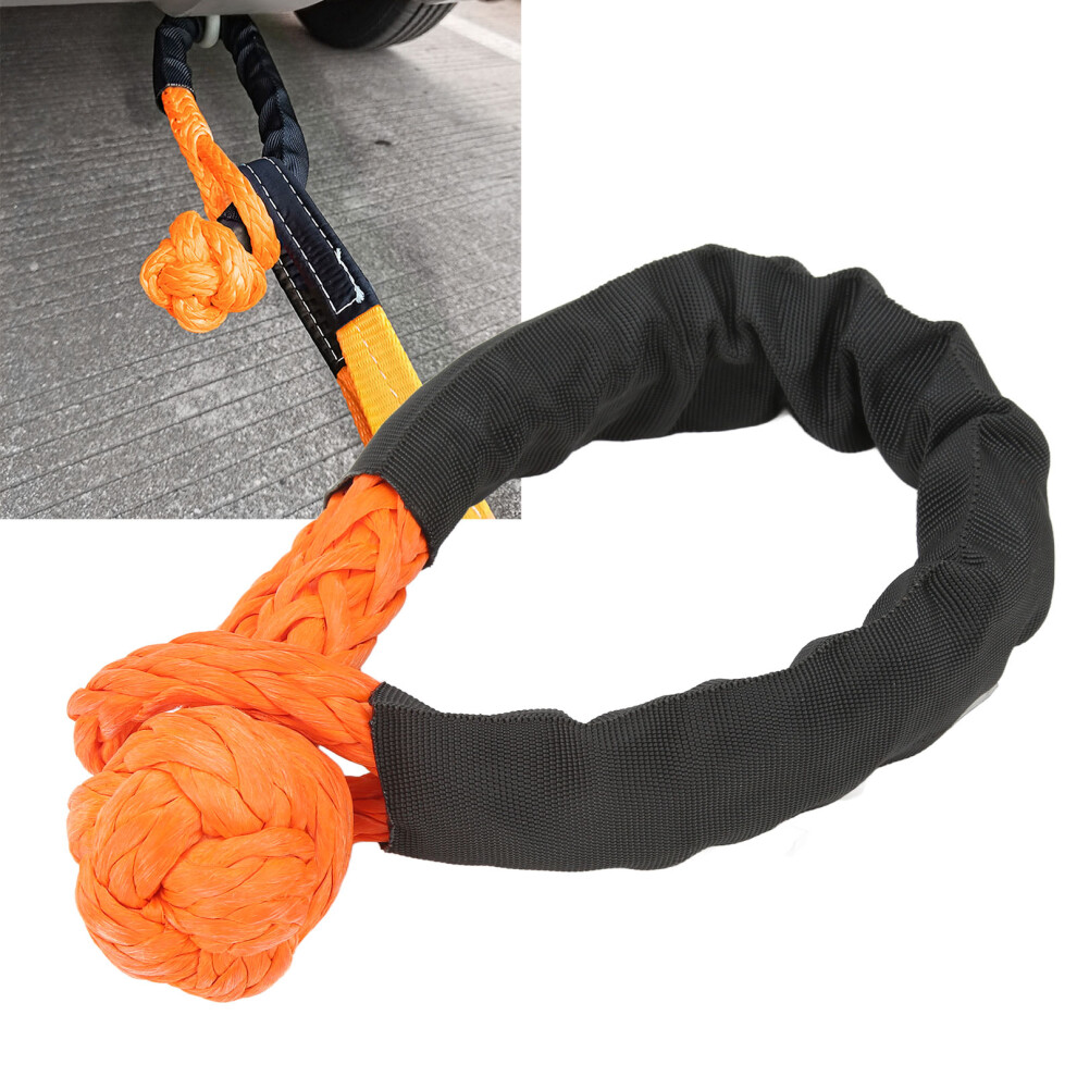 2 Pack Synthetic Soft Shackle 21 Tons Breaking Load For Truck Suv Offroad 4031339098464