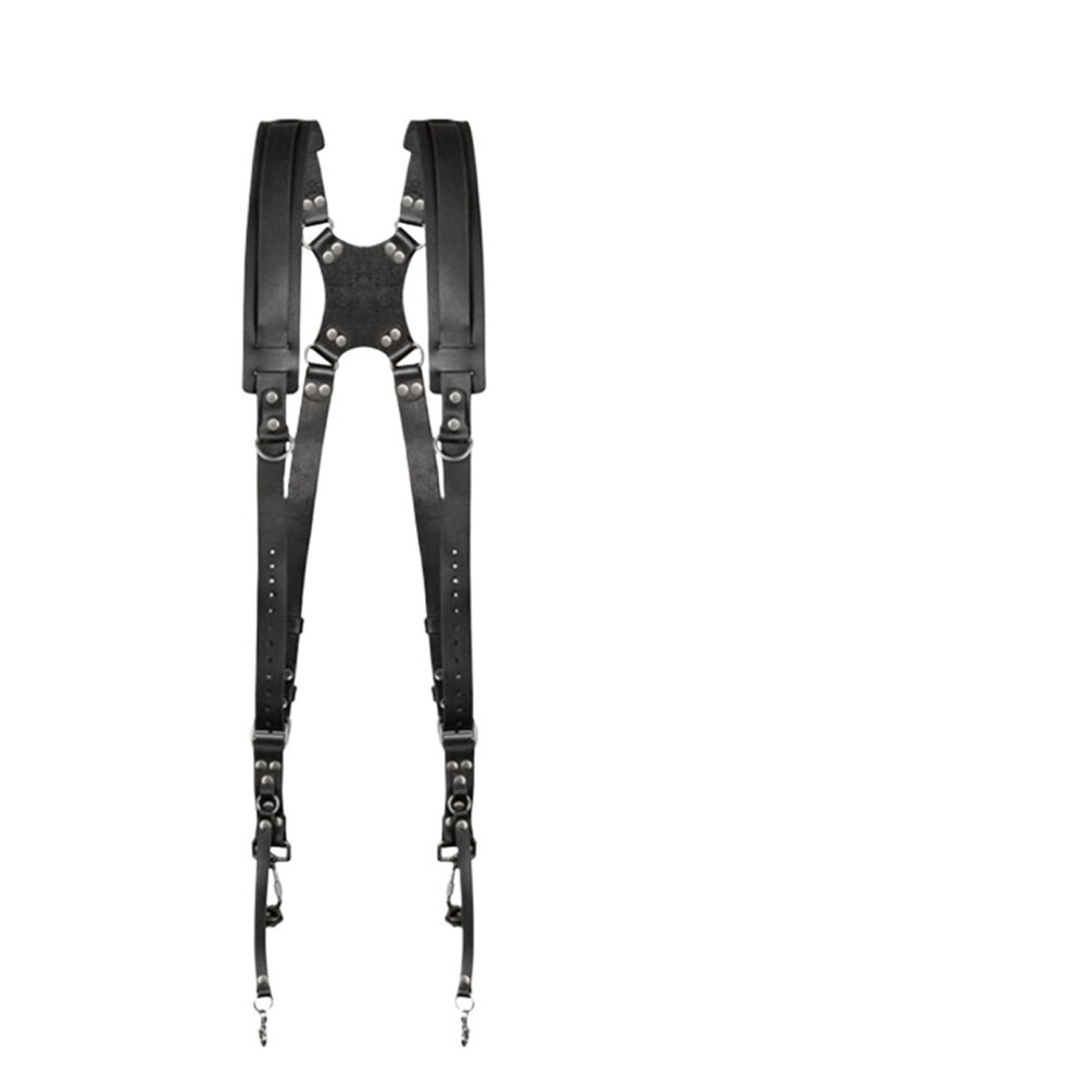 Doppelter Kameragurt 1/2Pcs Vintage Leder Schultergurt Für Reise Kamera, Schwarz, Doppel Schulter Harness, 1Pc 6482260557915