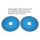 Dark Blue Diamond Saw Blades for Tile Ceramic 2Pcs Glass Cutting Disc 2