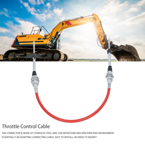 Excavator Throttle Motor Control Cable for Hitachi EX120 1 & 2 2