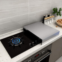 Gas Stove Protective Cover Stainless Steel Kitchen Stove Top Holder 11.8 x 15.7 Inches for Induction Rice Cookers