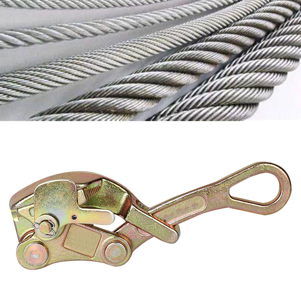 Construction Ready 1T Carbon Steel Rope Jaw Puller Anti Slip Design 9311339107959