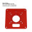 Compact Aluminum Router Insert Plate for Safe Woodworking Projects 8