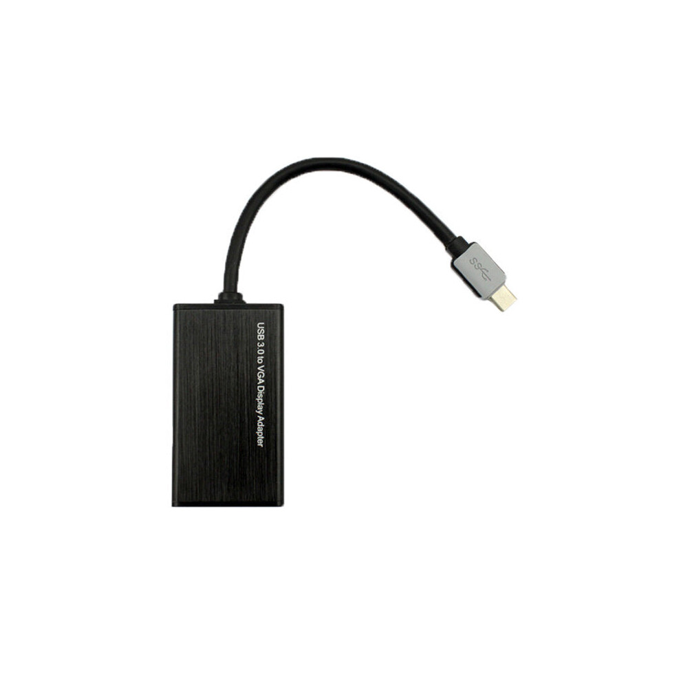 Usb 3.1 Type-C Male Connector To Vga Adapter For Macbook 9078193130942