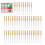 50Pcs Sewing Machine Needles Regular Ball Point Size 90/14 for Singer 2