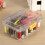 40Pcs/Set Sewing Kit Thread Threader Needle Tape Measure Scissor Thimble Storage Box 8