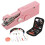 (Black) Without Battery Hand-held Electric Sewing Set Pink/Black/White Hand-held Sewing Machine 15