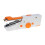 (Orange) Mini Electric Sewing Machine Handheld Portable Household Sewing Machine 10