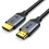 (2M) 8K HD Cable HD2.1 Video Cable Connector High Speed 48Gbps Dynamic HDR 3D HD Cable for Computer Set Top Box 3