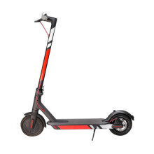 (White Blue) Electric Scooter Reflective Stickers Pedal Stickers Rod Reflective Sticker For Electric Scooter Pro