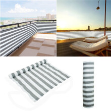 (White+green) Outdoor Shade Cloth UV Resistant Sun Water Resistant Netting Fencing Cloth Shade Cloth