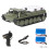 (One Battery) Crawler Transport Remote Control Vehicle RC Tank Car Full Propotional Control 13