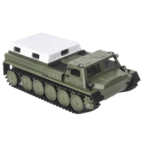 (One Battery) Crawler Transport Remote Control Vehicle RC Tank Car Full Propotional Control 2