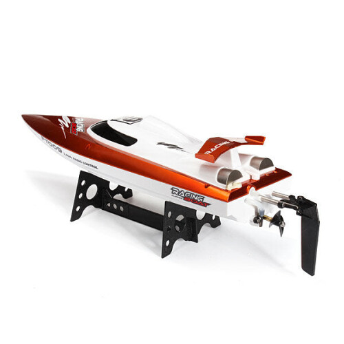 (Orange) 2.4G 4CH Water Cooling High Speed Racing RC Boat 2
