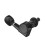 (Silver) 6Pcs Fully Enclosed Electric Guitar Tuning Pegs Tuners Machine Heads Replacement Button Knob 9