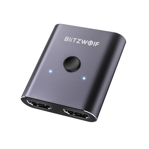Bi-Directional HDMI Switch 1 Input 2 Output / 2 Input 1 Output HDMI Splitter 1080P Video Display Dongle 1