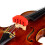 (Yellow) 2PCS Violin Rubber Mute detachable Violin Silent Rubber 9