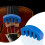 (Yellow) 2PCS Violin Rubber Mute detachable Violin Silent Rubber 11