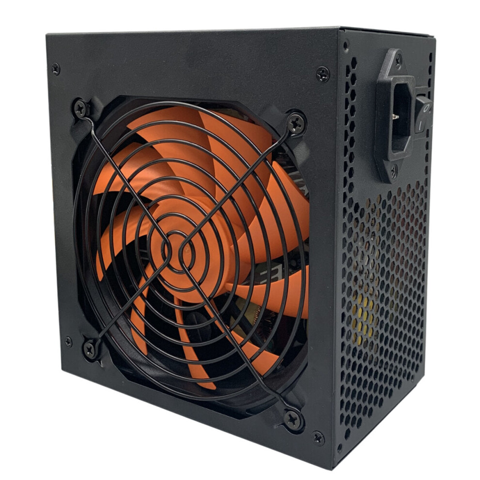 (Us Plug) 450W Gaming Pc Desktop Computer Atx 12V Power Supply 24 Pin Pci 120Mm Led Fan 4250937709644