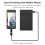 Graphics Tablet Digital Drawing Tablet with 8192 Levels Pressure Sensitivity 5080LPI Resolution 4 Express Keys 5