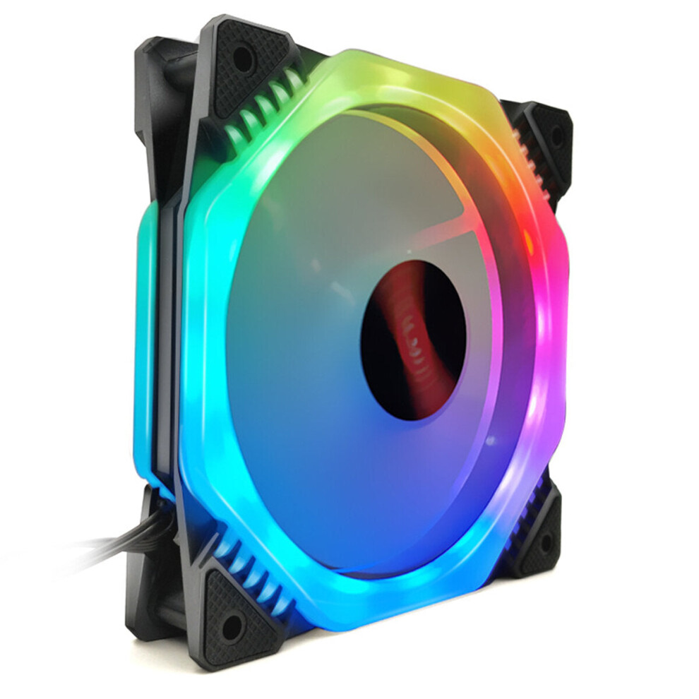 Rgb Pc Cooling Fan 1400 Rpm 4.2W Rgb Symphony Cooling Fan With The Remote Control 6112212776339
