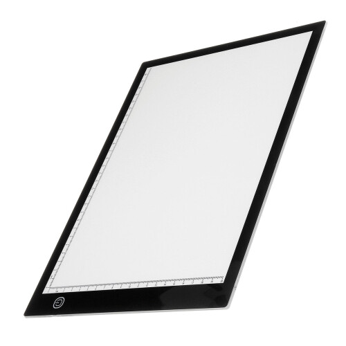 LED Light Box Tracing Drawing Board Art Design Pad Slim Lightbox USB Projector 1