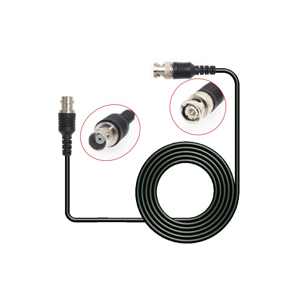 1Pcs 1M Bnc To Bnc Male To Female Q9 Test Cable Oscilloscope Cable 8727971257265