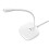(White) USB Omnidirectional Computer Microphone for Broadcast Live Recording Conference Speech Game Video Chat Desktop Dual-condenser Mic 8
