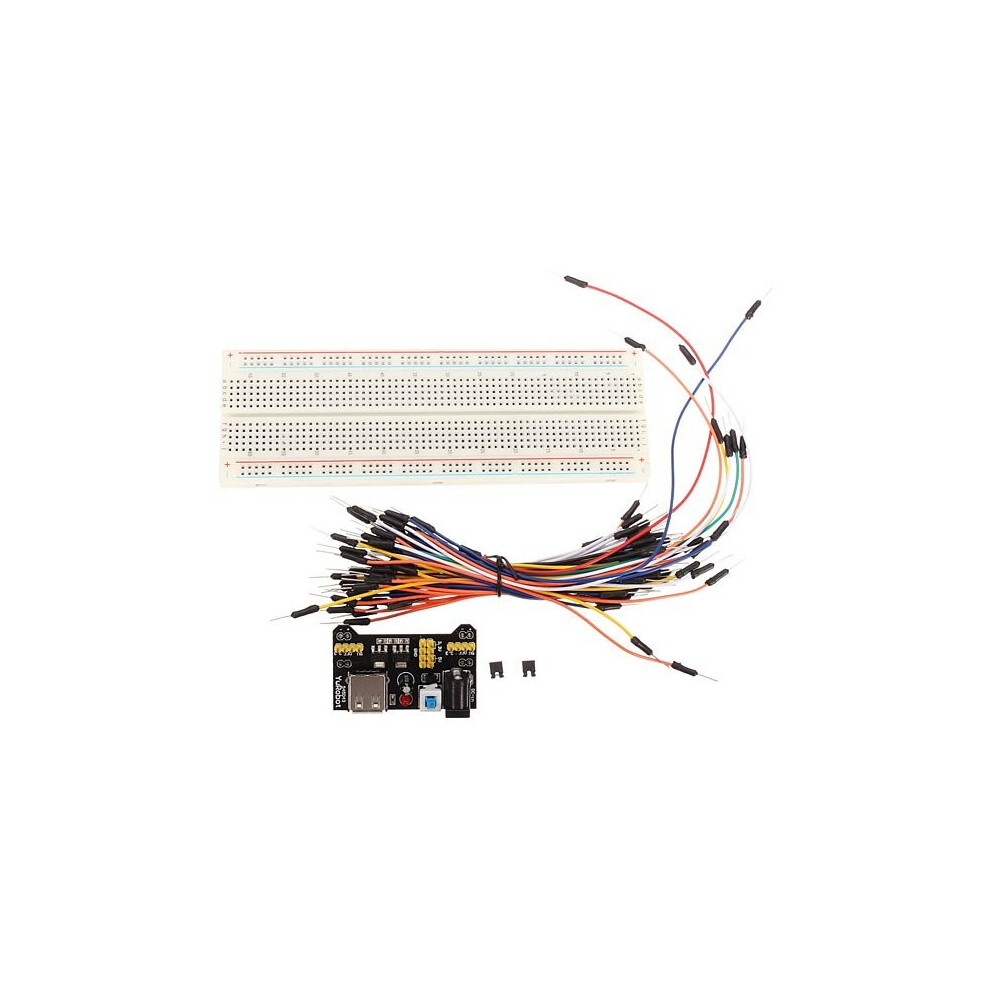 Mb-102 Mb102 Solderless Breadboard + Power Supply + Jumper Cable Kits 8727971245293