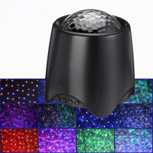 LED Starry Sky Projector Star Lamp Built-in Music Player Night Light Starry Sky with Remote Control