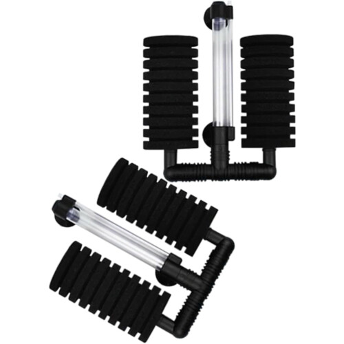 Aquarium Filter Cartridges 2-Pack, Double-Layer Filter Pads for Improved Water Quality in Fish Tanks 1