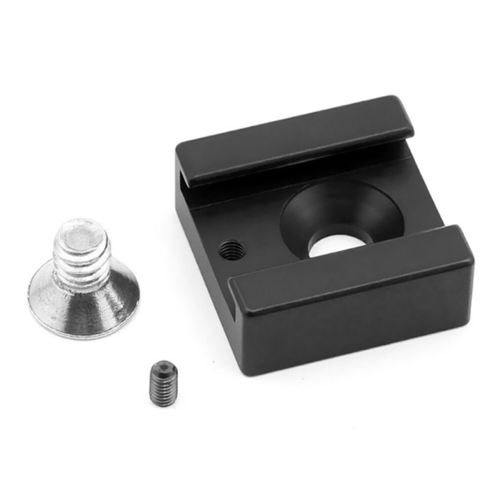 Cold Shoe Adapter With 1/4"-20 Thread For Dslr Cameras, Compatible With Speedlight And Flash Mounting Accessories 6276012362403