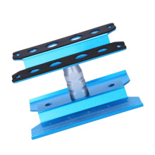 RC Car Repair Stand Table for Mini Cars, Blue, Compatible with Various Models, Durable Design and Adjustable Height