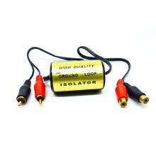RCA Car Amplifier Audio Filter Male And Female Connector Noise Filter Car Audio Modification