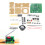 Components + PCB Board Digital Tube Display FM Digital Radio Electronic DIY Production kit 2