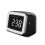 (White) Digital Alarm Clock FM Radio Wireless Bluetooth 5.0 LED Mirror With Speaker 7