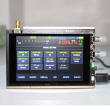 50K-200MHz 400-2000MHz Malachite Receiver SDR Software Radio DSP Full Mode