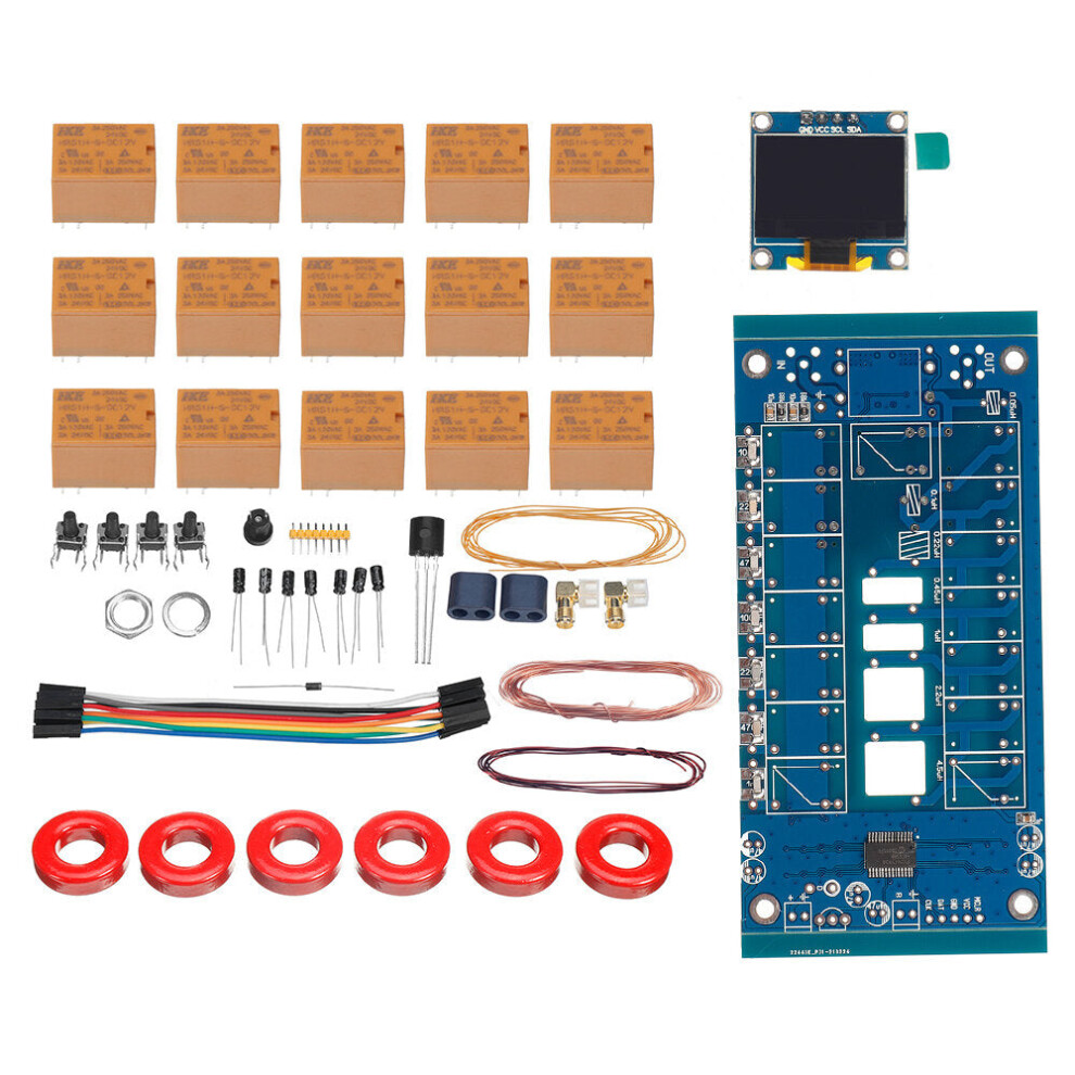0.96 Inch Oled Atu-100 Automatic Antenna Adjuster Diy Kits Mini Automatic Antenna Tuner Antenna Coupler 8727971244616