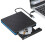 USB3.0 External Optical Drive CD DVD Burner 2K 3K DVD-RW Player Rewriter Data Transfer for PC Laptop Computer 4