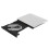 (White) USB3.0 External Optical Drive USB CD DVD Burner DVD-RW Player Writer Rewriter Support 2MB Data Transfer for PC Laptop Compute 12