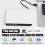 (White) USB3.0 External Optical Drive USB CD DVD Burner DVD-RW Player Writer Rewriter Support 2MB Data Transfer for PC Laptop Compute 3
