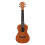23 Inch Mahogany High Molecular Carbon String Log Color Ukulele for Guitar Player 8