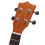 23 Inch Mahogany High Molecular Carbon String Log Color Ukulele for Guitar Player 6