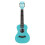 23 Inch Okoume High Molecular Carbon String Blue Ukulele for Guitar Player 8