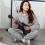 Concert Ukulele 23 Inch 4 Strings Smile Face Version Smart APP Built-in LED for Beginner 8
