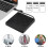 USB3.0 Type-C External Optical Drive CD/DVD Player Burner for PC/Notebook in Home/Outdoor/Work 6