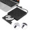USB3.0 Type-C External Optical Drive CD/DVD Player Burner for PC/Notebook in Home/Outdoor/Work 2