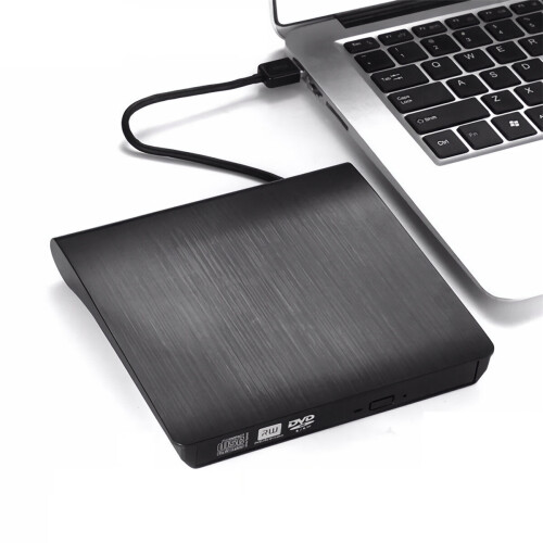USB3.0 External Optical Drive Slim USB CD DVD Burner DVD-RW Player Writer Support 2MB Data Transfer for PC Laptop Computer 1