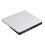 (White) External DVD RW CD Writer Drive Type-C USB 3.0 Optical Drives Slim Combo Drive Burner Reader Player 7