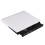 (White) External DVD RW CD Writer Drive Type-C USB 3.0 Optical Drives Slim Combo Drive Burner Reader Player 9